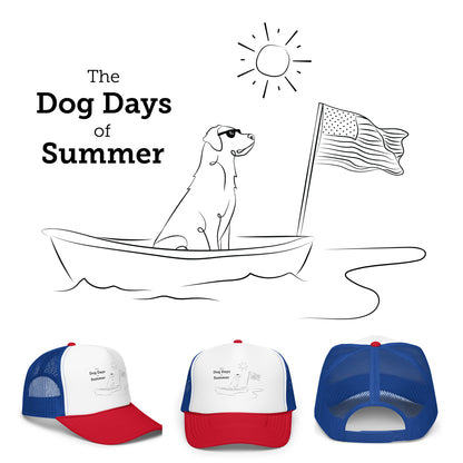 Boatin' with the Dog Days of Summer and a Foam trucker hat