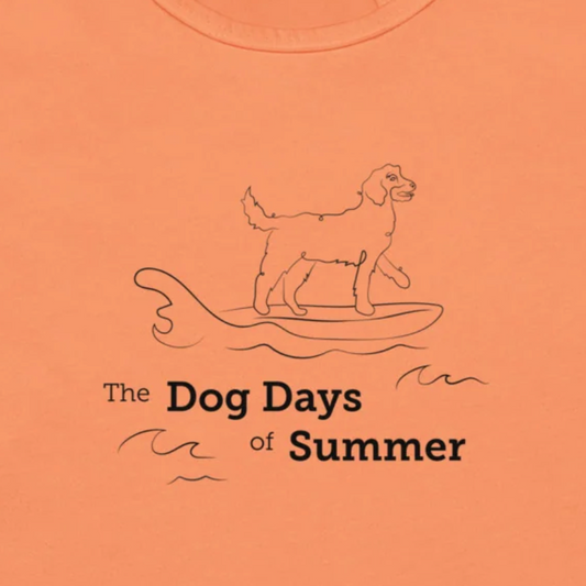 Surfin' The Dog Days of Summer 2026- Women’s fitted racerback tank top
