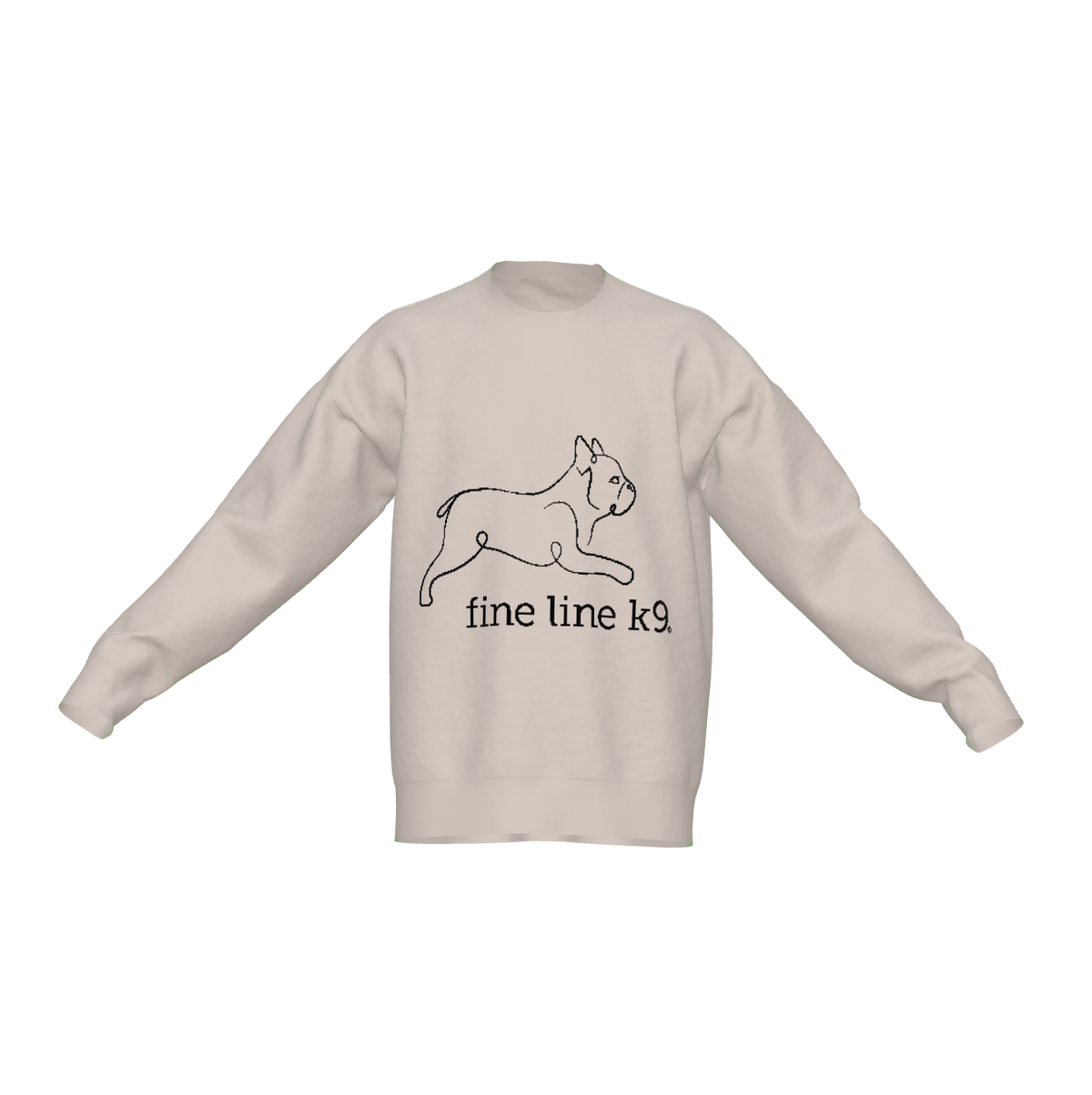 English Bulldog FLK9 Crewneck Sweater