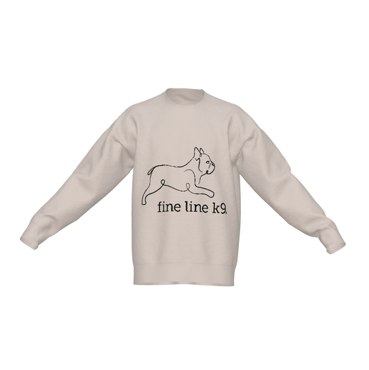 English Bulldog FLK9 Crewneck Sweater