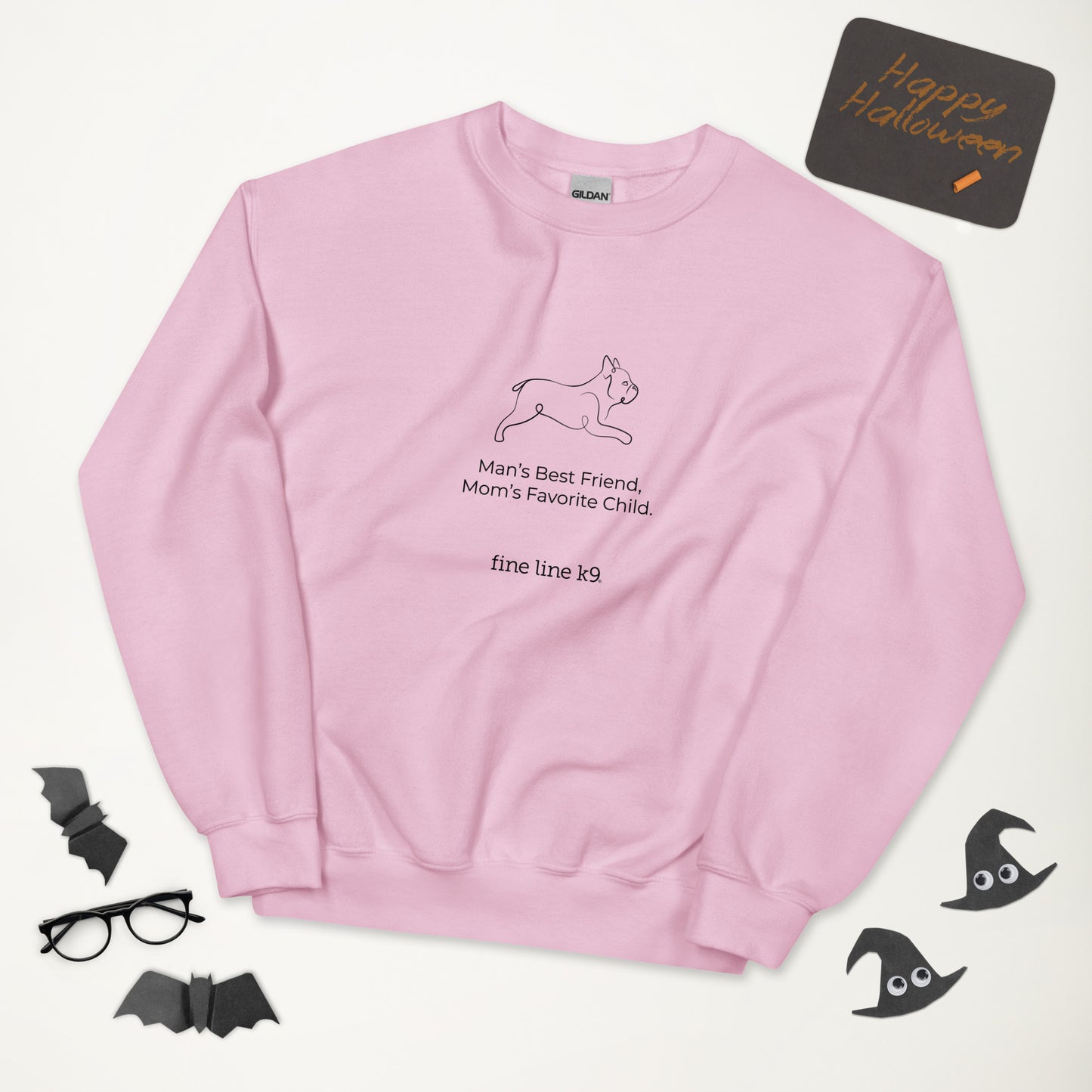FLK9 Celebrating Mother's Day- "Man's Best Friend, Mom's Favorite Child" AKC Sweatshirt