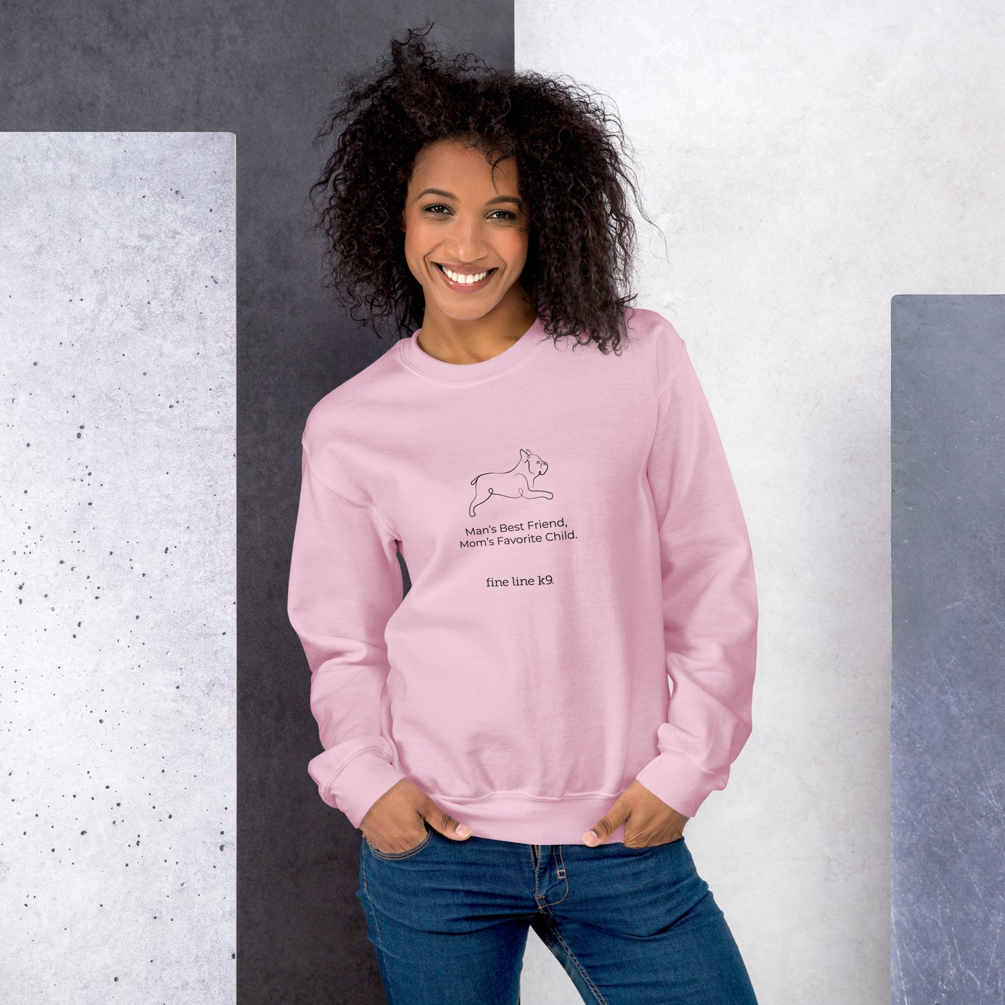 FLK9 Celebrating Mother's Day- "Man's Best Friend, Mom's Favorite Child" AKC Sweatshirt