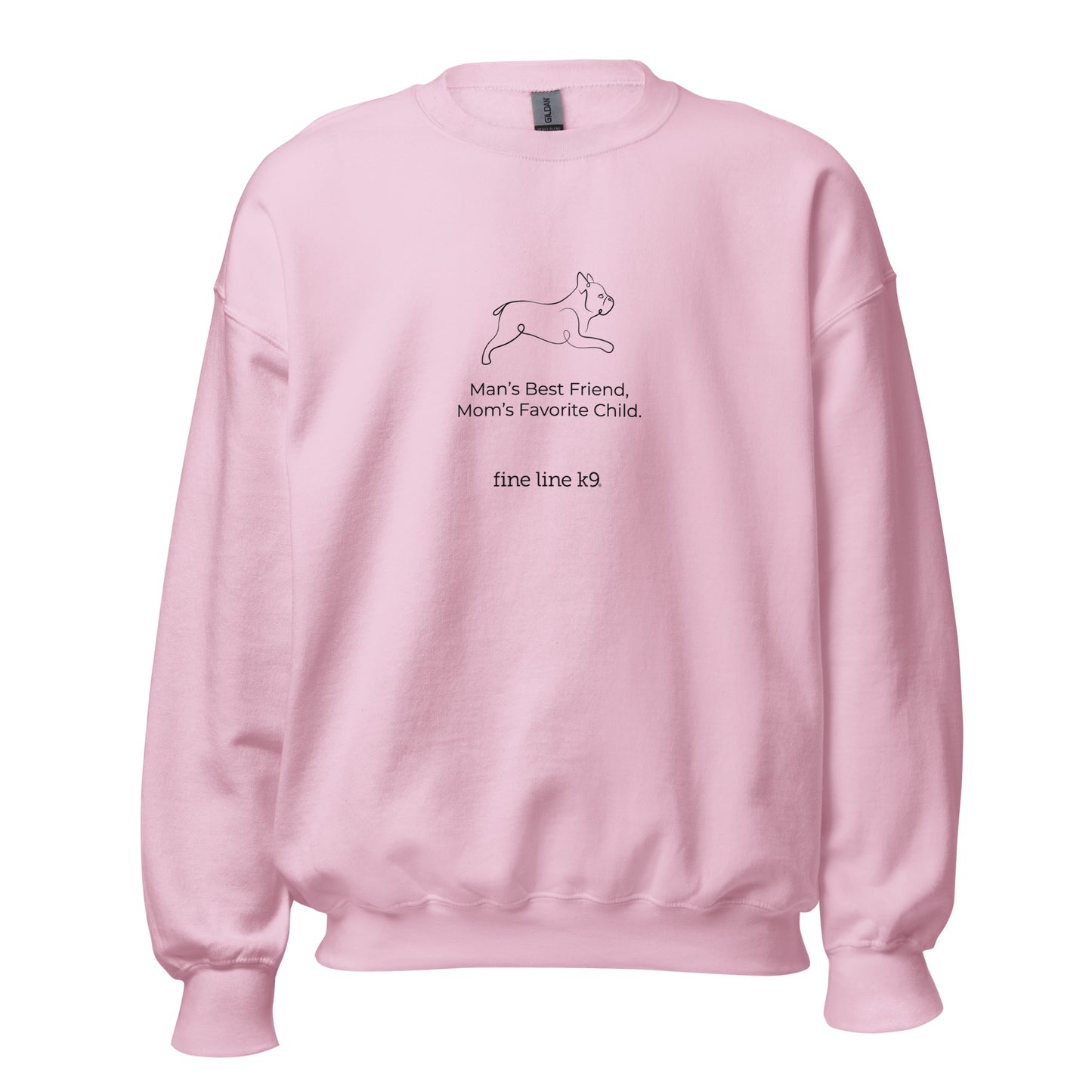 FLK9 Celebrating Mother's Day- "Man's Best Friend, Mom's Favorite Child" AKC Sweatshirt