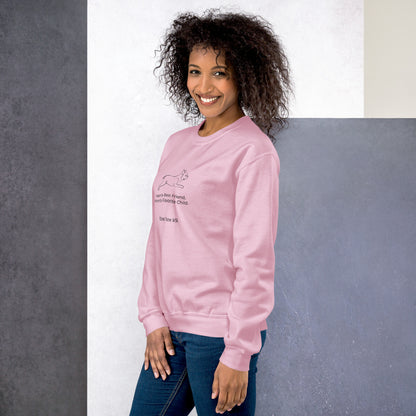 FLK9 Celebrating Mother's Day- "Man's Best Friend, Mom's Favorite Child" AKC Sweatshirt