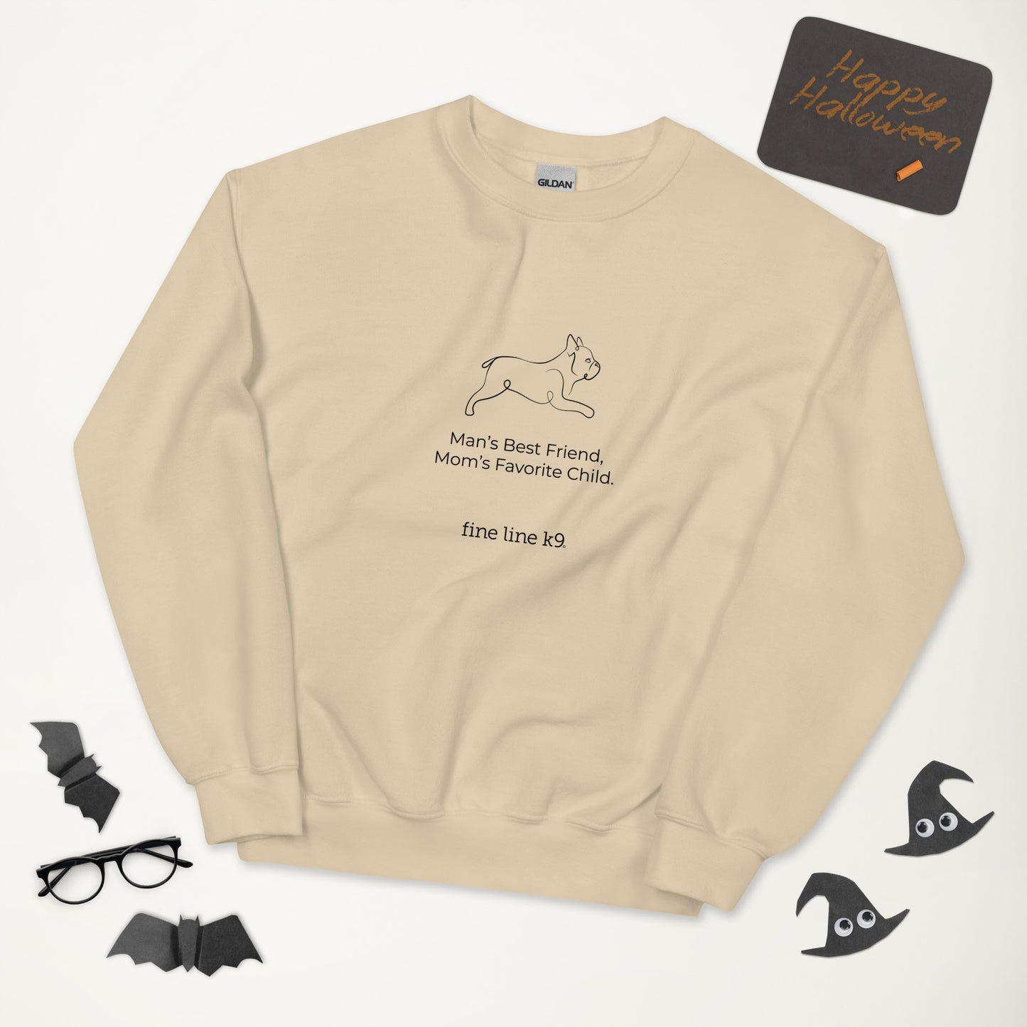 FLK9 Celebrating Mother's Day- "Man's Best Friend, Mom's Favorite Child" AKC Sweatshirt