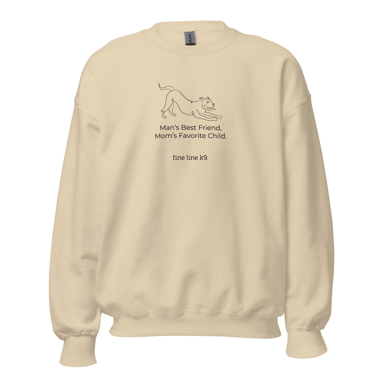 FLK9 Celebrating Mother's Day- "Man's Best Friend, Mom's Favorite Child" Mixed Breed Sweatshirt