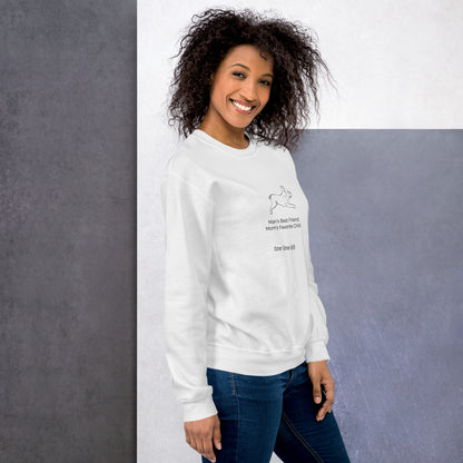 FLK9 Celebrating Mother's Day- "Man's Best Friend, Mom's Favorite Child" AKC Sweatshirt