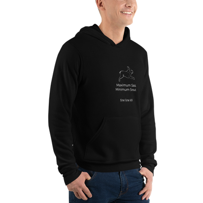 French Bulldog Premium Hoodie delivers "Maximum Sass, Minimum Snout." (Black or white)