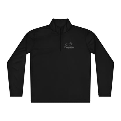 The Essential FLK9 Lightweight quarter-zip pullover (Unisex)- DESIGNED on the NORTH COAST