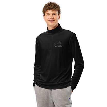 The Essential FLK9 Lightweight quarter-zip pullover (Unisex)- DESIGNED on the NORTH COAST
